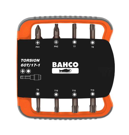 Afbeeldingen van Bahco bits set 17 Delig torsion