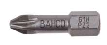 Afbeeldingen van Bahco 5xbits pz3 25mm 1/4 extra hard