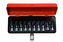 Afbeeldingen van Bahco set 1/2'' doppen torx 10 Delig
