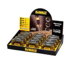 Afbeeldingen van DeWALT Baliedisplay 12x impact torsion compacte 32-delige schroefbitset DT70523TM