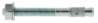 Afbeeldingen van Spit doorsteekanker Fix3 - M16x140/235mm - verzinkt  