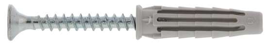 Afbeeldingen van Spit Universele plug Pro6 - 6x30mm - met schroef 
