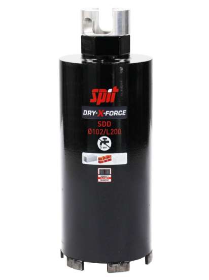 Afbeeldingen van Spit diamantboor DRY-X-FORCE - Ø56x200mm - voor SDD boorsystemen