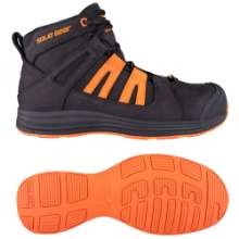 Afbeeldingen van Solid Gear schoen Sentry Mid hoog model maat 36 - zwart - S2P 
