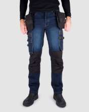 Afbeeldingen van Dunderdon cargo broek P21 Cordura, Maat 32/32, vintage donker marine