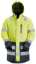 Afbeeldingen van Snickers Allround parka klasse 3 1830-6695, Maat XS, high-visibillity geel/donker blauw