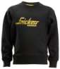 Afbeeldingen van Snickers junior logo sweatshirt 7509-0400, Maat 152, zwart