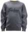 Afbeeldingen van Snickers junior logo sweatshirt 7509-3400, Maat 164, gemeleerd blauwgrijs