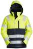Afbeeldingen van Snickers ProtecWork geïsoleerd jacket, klasse 3, 1163-6695, Maat 27, high-visibillity geel/donker blauw