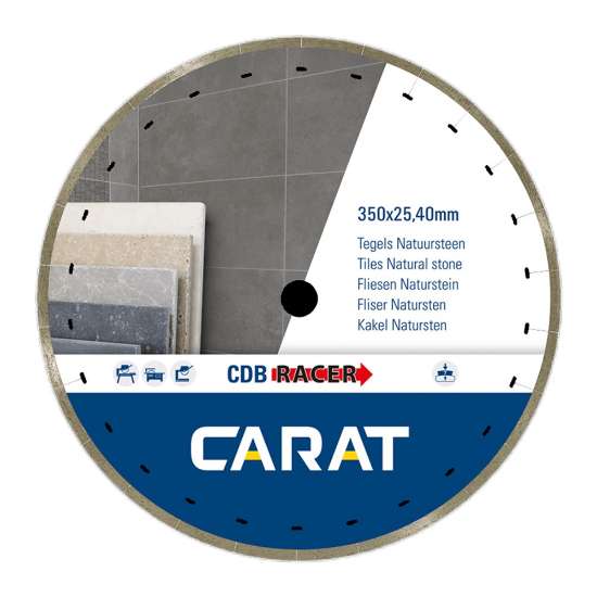 Afbeeldingen van Carat Diamantzaag voor tegels en natuursteen CDB RACER
