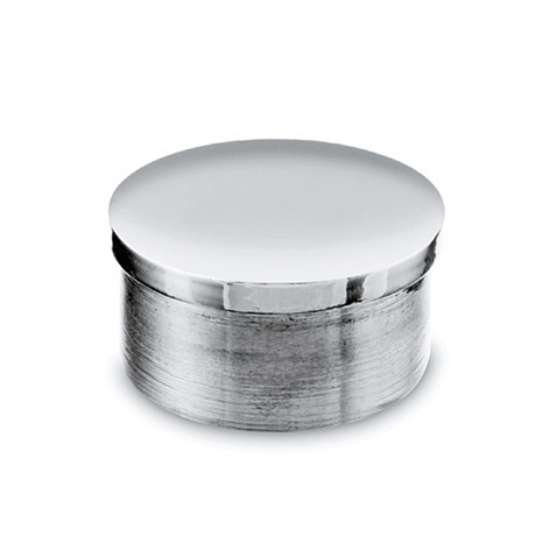 Afbeeldingen van Vlakke eindstop, diameter 25,4mm Chroom