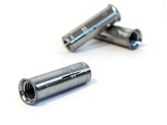 Afbeeldingen van Spit slaganker Grip - M16x20x65mm - verzinkt 