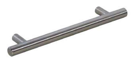 Afbeeldingen van Bmb T-greep - Ø12mm, boorafstand 96mm, lengte 146mm - RVS geborsteld 