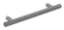 Afbeeldingen van Bmb T-greep - Ø12mm, boorafstand 224mm, lengte 274mm - RVS geborsteld 