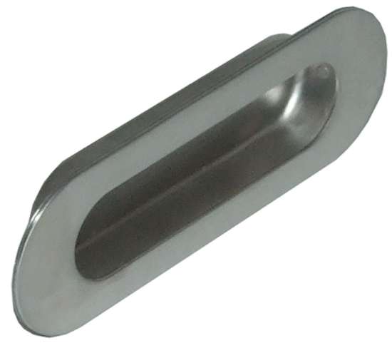 Afbeeldingen van Bmb Inlaatgreep ovaal - Ø120mm(108mm) - RVS 