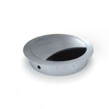 Afbeeldingen van BMB kabeldoorvoer EXIT R - Ø60mm Hoogte 12mm - Chroom 