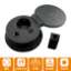 Afbeeldingen van BMB Multifunctionele stopcontact EXIT Spot WLC - Ø80mm - Zwart 