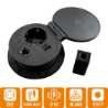 Afbeeldingen van BMB Multifunctionele stopcontact EXIT Spot WLC - Ø80mm - Zwart 