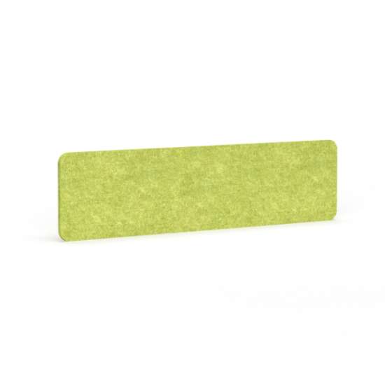 Afbeeldingen van BMB PET-paneel AKUSTIX Vario R40 - niveau B van geluidabsorptie 3000 g/m2 - HxBxS 400x1600x18mm Licht Groen 