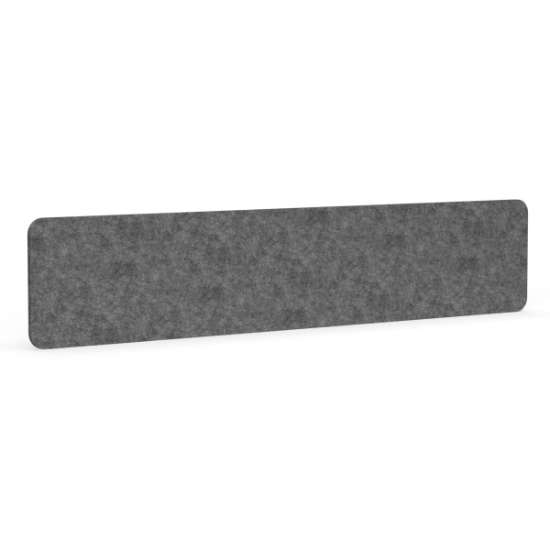 Afbeeldingen van BMB PET-paneel AKUSTIX Vario R40 - niveau B van geluidabsorptie 3000 g/m2 - HxBxS 400x2000x18mm Grijs 