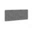 Afbeeldingen van BMB PET-paneel AKUSTIX Vario R40 - niveau B van geluidabsorptie 3000 g/m2 - HxBxS 600x1600x18mm Grijs 