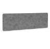 Afbeeldingen van BMB PET-paneel AKUSTIX Vario R40 - niveau B van geluidabsorptie 3000 g/m2 - HxBxS 600x2000x18mm Grijs 