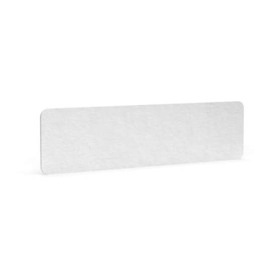 Afbeeldingen van BMB PET-paneel AKUSTIX Vario Eco R50 - niveau B van geluidabsorptie 2400 g/m2 - HxBxS 400x1600x12mm Wit 