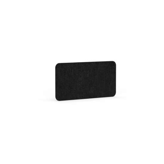 Afbeeldingen van BMB PET-paneel AKUSTIX Vario Eco R50 - niveau B van geluidabsorptie 2400 g/m2 - HxBxS 400x800x12mm Zwart 