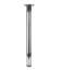 Afbeeldingen van Bmb bureaupoten - Ø60 710-740mm - inox-look