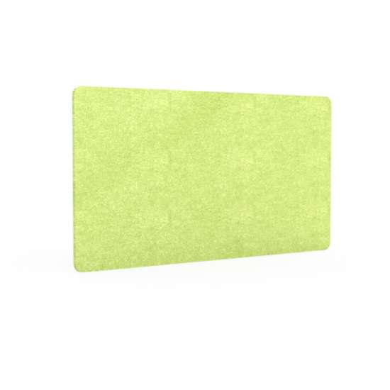 Afbeeldingen van BMB PET-paneel AKUSTIX Vario R40 - niveau B van geluidabsorptie 3000 g/m2 - HxBxS: 800x1600x18mm lichtgroen