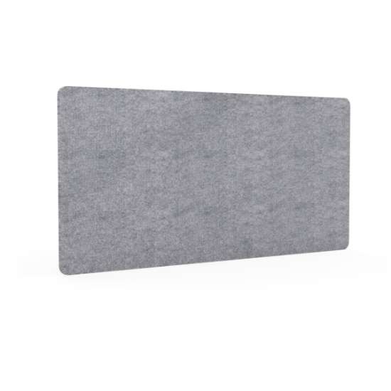 Afbeeldingen van BMB PET-paneel AKUSTIX Vario R40 - niveau B van geluidabsorptie 3000 g/m2 - HxBxS: 800x1800x18mm grijs