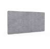Afbeeldingen van BMB PET-paneel AKUSTIX Vario R40 - niveau B van geluidabsorptie 3000 g/m2 - HxBxS: 800x1800x18mm grijs