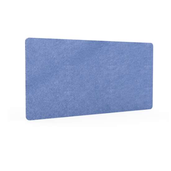 Afbeeldingen van BMB PET-paneel AKUSTIX Vario R40 - niveau B van geluidabsorptie 3000 g/m2 - HxBxS: 800x1800x18mm blauw