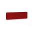Afbeeldingen van BMB PET-paneel AKUSTIX Vario R40 - niveau B van geluidabsorptie 3000 g/m2 - HxBxS: 400x1400x18mm rood
