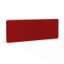 Afbeeldingen van BMB PET-paneel AKUSTIX Vario R40 - niveau B van geluidabsorptie 3000 g/m2 - HxBxS: 600x1800x18mm rood