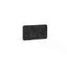 Afbeeldingen van BMB PET-paneel AKUSTIX Vario R40 - niveau B van geluidabsorptie 3000 g/m2 - HxBxS: 400x800x18mm antraciet