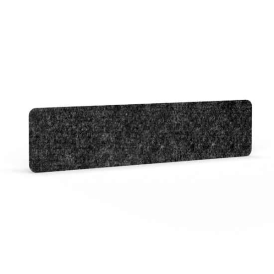 Afbeeldingen van BMB PET-paneel AKUSTIX Vario R40 - niveau B van geluidabsorptie 3000 g/m2 - HxBxS: 400x1800x18mm antraciet