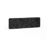 Afbeeldingen van BMB PET-paneel AKUSTIX Vario R40 - niveau B van geluidabsorptie 3000 g/m2 - HxBxS: 400x1400x18mm antraciet