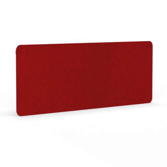 Afbeeldingen van BMB PET-paneel AKUSTIX Vario R40 - niveau B van geluidabsorptie 3000 g/m2 - HxBxS: 800x1800x18mm rood