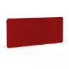 Afbeeldingen van BMB PET-paneel AKUSTIX Vario R40 - niveau B van geluidabsorptie 3000 g/m2 - HxBxS: 800x1800x18mm rood