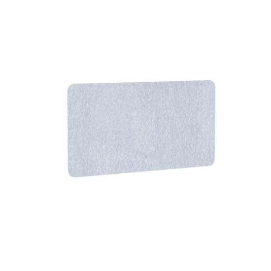 Afbeeldingen van BMB PET-paneel AKUSTIX Vario R40 - niveau B van geluidabsorptie 3000 g/m2 - HxBxS: 600x1200x18mm lichtgrijs