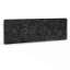 Afbeeldingen van BMB PET-paneel AKUSTIX Vario R40 - niveau B van geluidabsorptie 3000 g/m2 - HxBxS: 600x2000x18mm antraciet