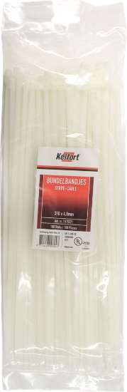 Afbeeldingen van Kelfort bundelbandjes - 150x3.6mm - transparant 