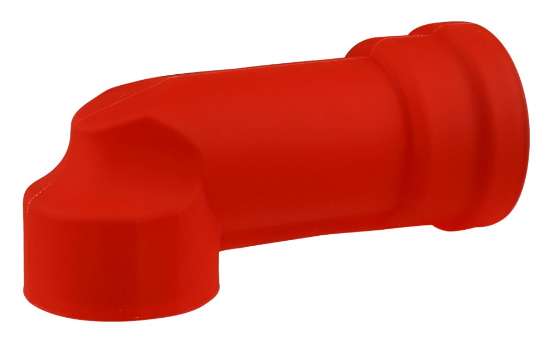 Afbeeldingen van Makita Beschermhuls - rood past op haaksemomentsleutel Dfl302/403 