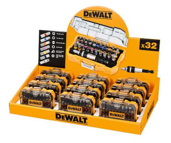 Afbeeldingen van DeWalt schroefbitset DT7969M-QZ - 32 delig 