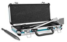 Afbeeldingen van Makita Beitelset SDS-PLUS - 3 delig in stevige aluminium koffer 