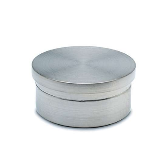 Afbeeldingen van Vlakke eindstop, diameter 25,4mm (1") RVS