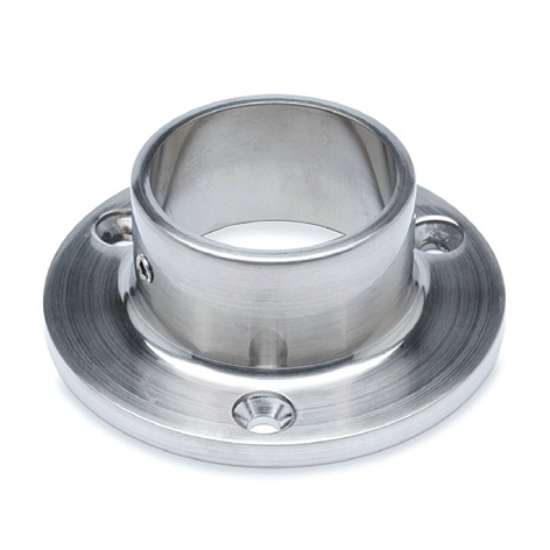 Afbeeldingen van Muur/vloerflens diameter 19,0mm RVS