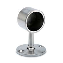 Afbeeldingen van Opschuif eindsteun, diameter 25,4mm RVS