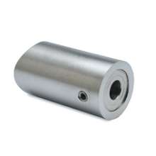 Afbeeldingen van Vlakke adapter, diameter 25,4mm RVS